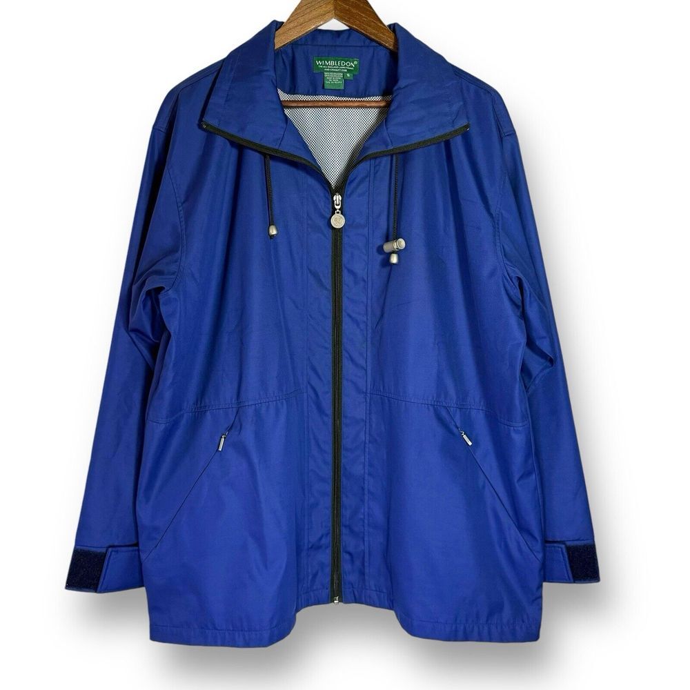 Vintage Wimbledon‎ Windbreaker Jacket | Small | England Tennis And Croquet Club